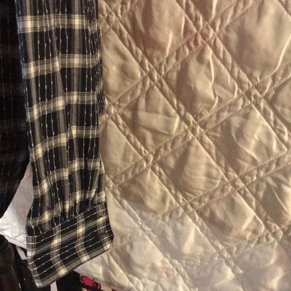 Loft Blue And White blouse size XL - Picture 4 of 7